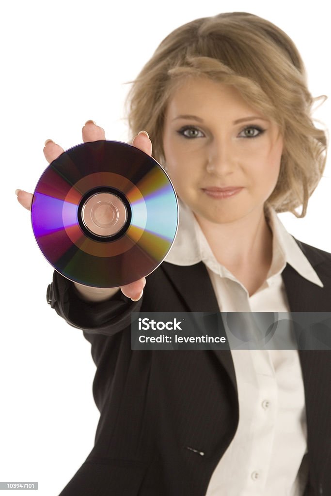 Visualizza CD - Foto stock royalty-free di Adulto