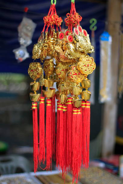 istock Golden bells lucky and beautiful. 1039490194