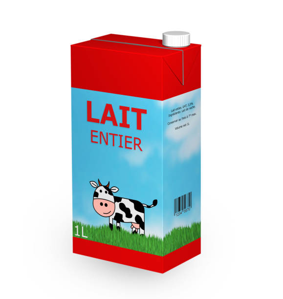 pack de lait tetra - boisson en brique photos et images de collection