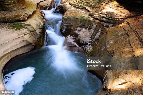 Natural Pools Watkins Glen State Park New York Stock Photo - Download Image Now - Groundwater, Beauty In Nature, Blurred Motion