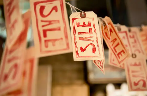 Photo of Sale tags