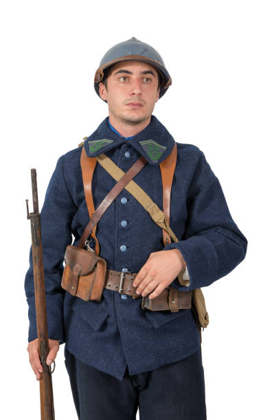 istock French soldier 1914 1918 isolated on white background 1039513866