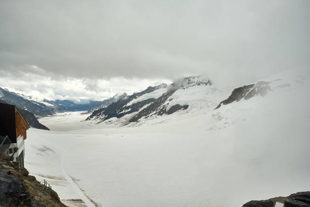 istock On top of Jungfrau glacier 1039516290