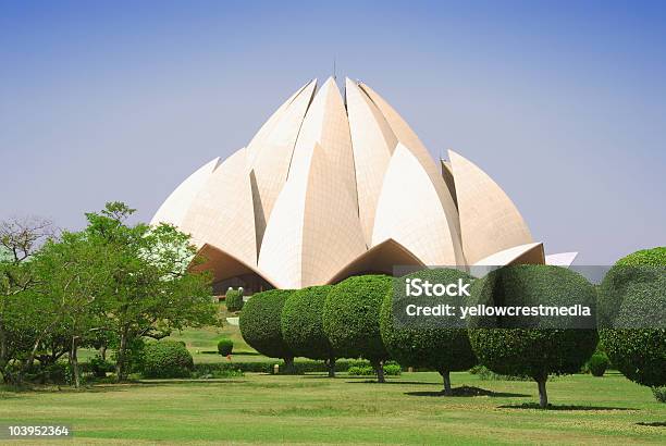 Блузка Lotus Temple — стоковые фотографии и другие картинки Храм Лотоса - Нью-Дели - Храм Лотоса - Нью-Дели, Индия, Белый