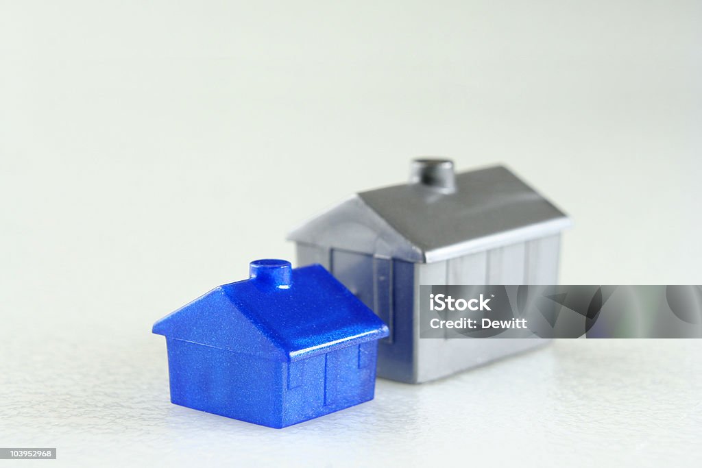 Casa de plástico azul e prata hotel - Royalty-free Arquitetura Foto de stock