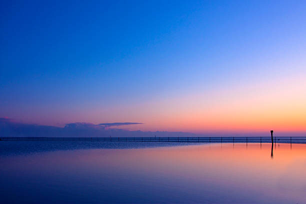 istock Brightlingsea still midwinter sunset 103953157