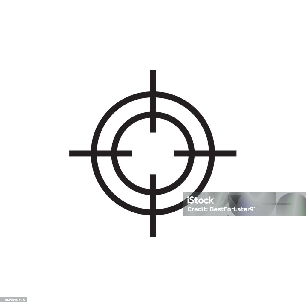 Target icon Vector EPS10 Target icon Vector EPS10 . Icon Symbol stock vector