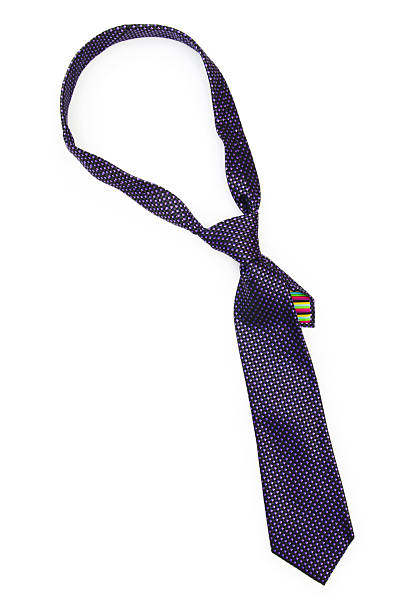 istock Silk tie isolated on the white background 103954746