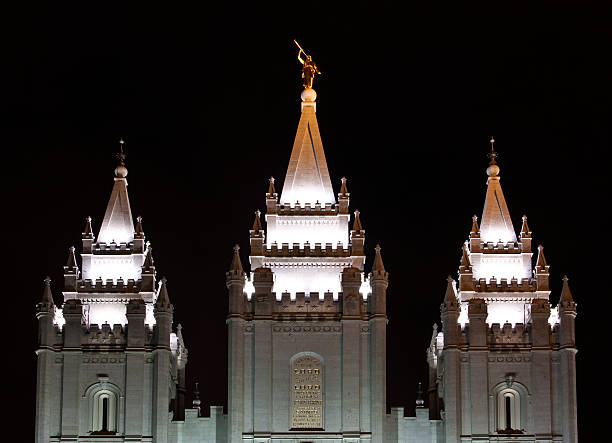 istock Salt Lake Temple at Night 103954938