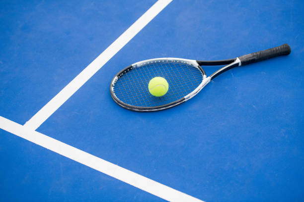 istock Tennis Concept on Blue 1039566444