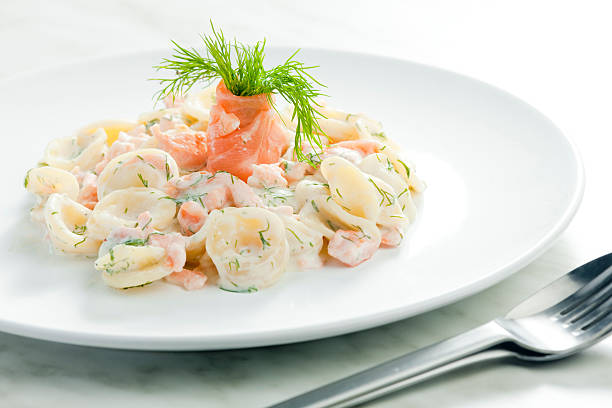 pasta with salmon