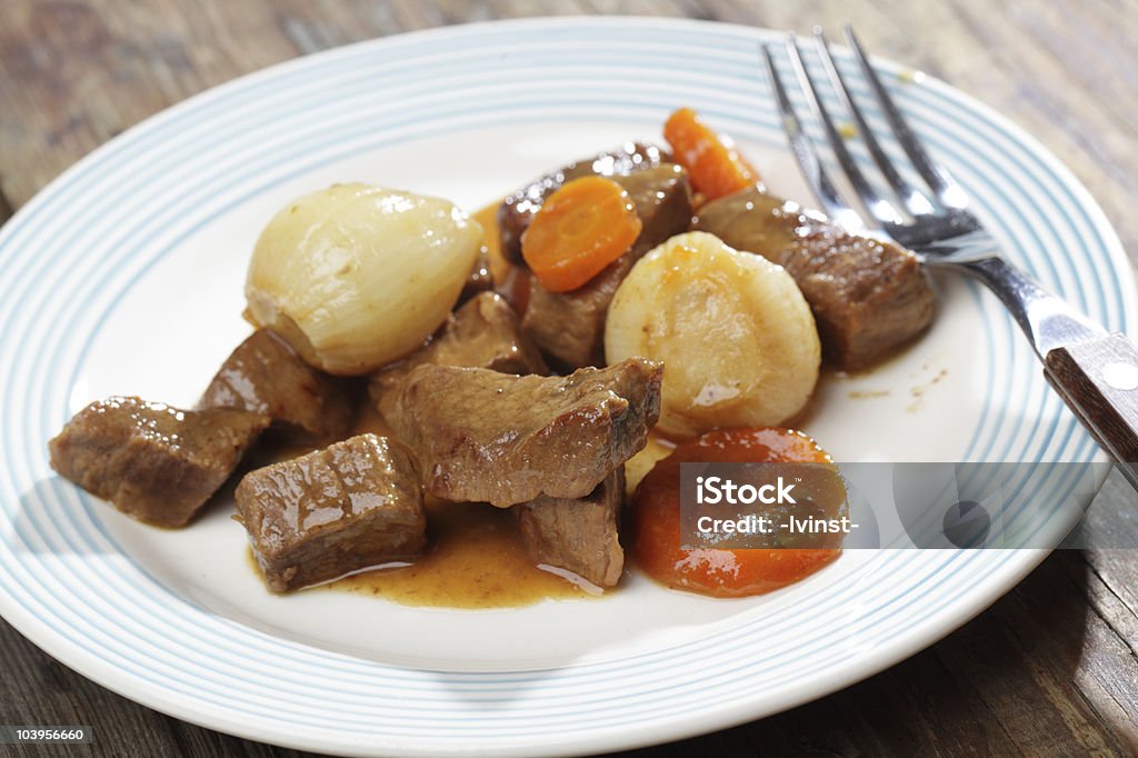 bourguignon de carne - Foto de stock de Asado de carne al horno libre de derechos