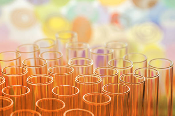 istock Close-Up Of Test Tubes 1039571352