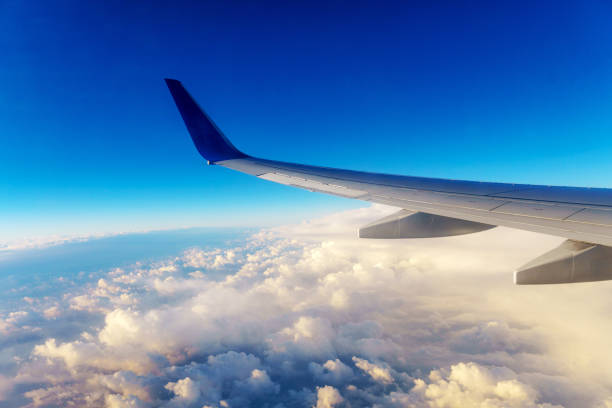istock Airplane in flight over turkey 1039573478