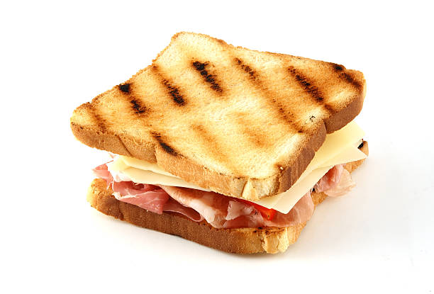 istock Toast isolated in white background 103957373