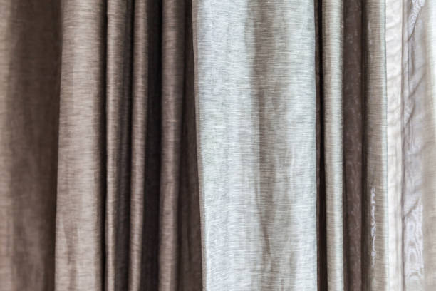 istock gray curtains at the windows 1039575692