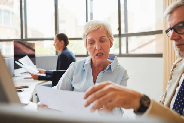 istock Business open office people working. 1039579216