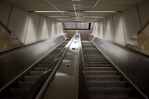 istock escalators in Seattle airport 103958170