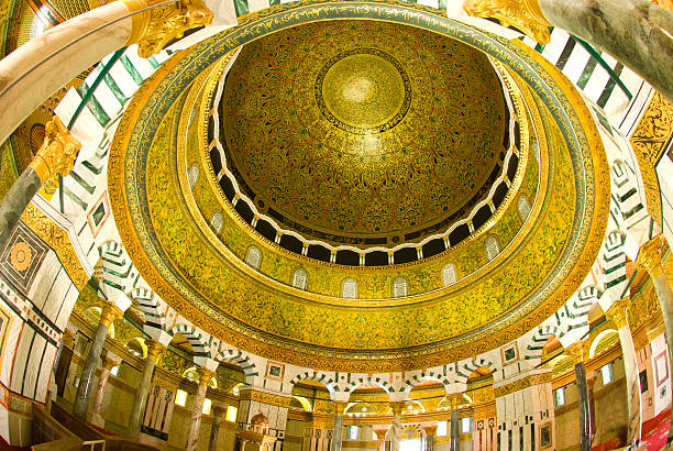 dôme du rocher - dome of the rock photos et images de collection