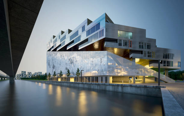 istock 3d render of modern building exterior 1039601736