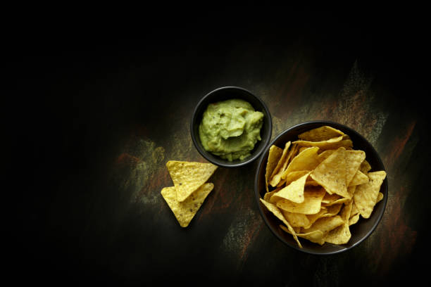istock TexMex Food: Guacamole and Nachos Still Life 1039609478
