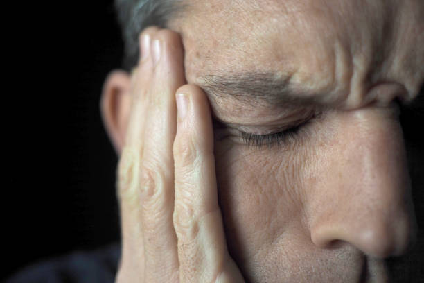 istock Portrait of man looking stressed 1039613204