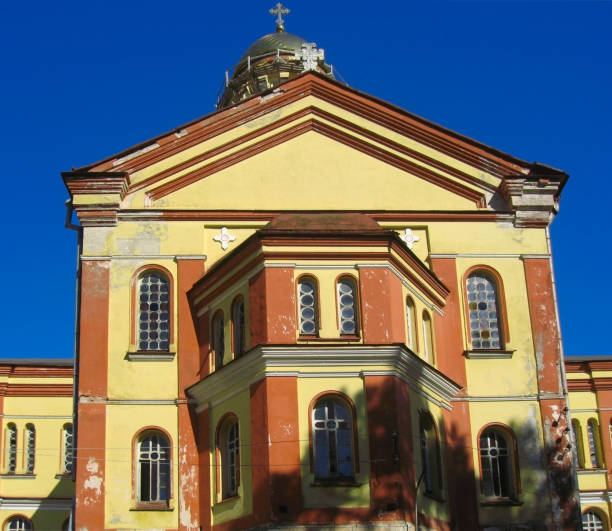 istock New Aphon orthodox monastery. Abhazia republic 1039629566