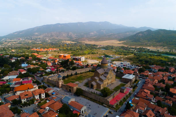 istock Ancient monastery Svetitskhoveli in the city of Mtskheta. 1039648298