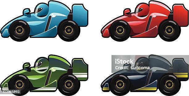 Openwheel Singleseater Racing Car Stok Vektör Sanatı & Altı Alçak Otomobil‘nin Daha Fazla Görseli - Altı Alçak Otomobil, Araba - Motorlu Taşıt, Kimse olmadan