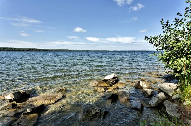 istock rocky shore with lake view 1039661286
