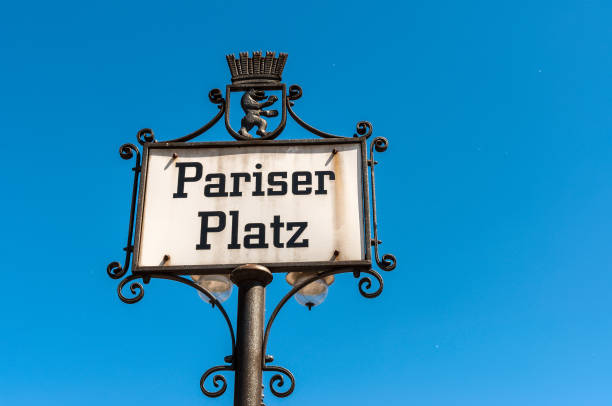 istock Pariser Platz Sign in Berlin, Germany 1039662828