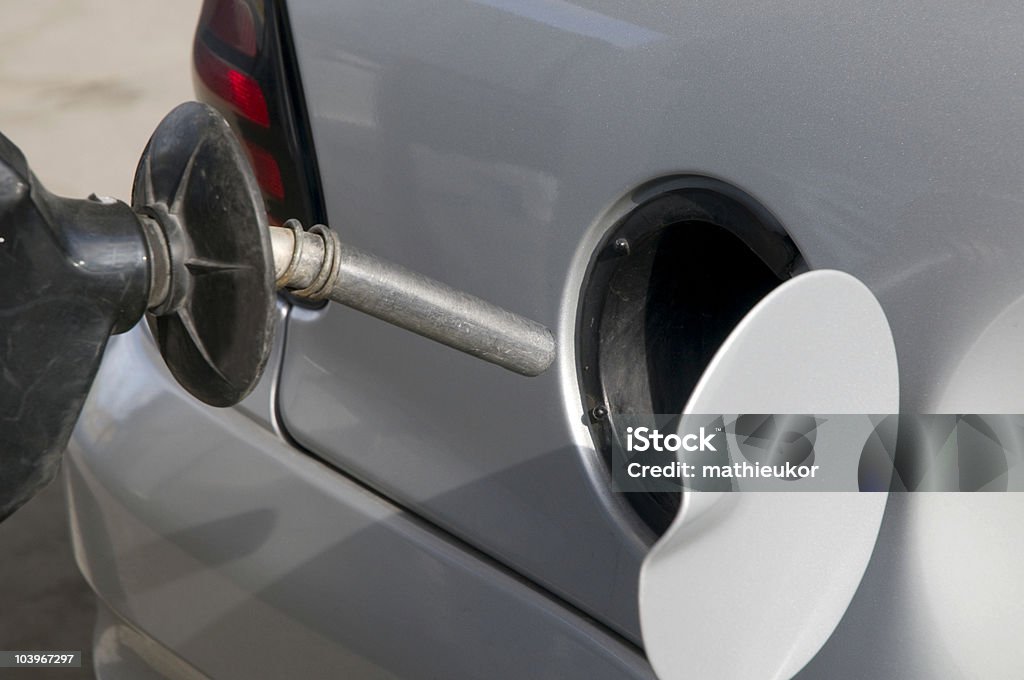 Pompa carburante - Foto stock royalty-free di Prezzo della benzina