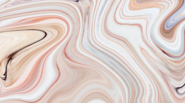 istock Marble ink colorful. Brown marble pattern texture abstract background. can be used for background or wallpaper 1039682268