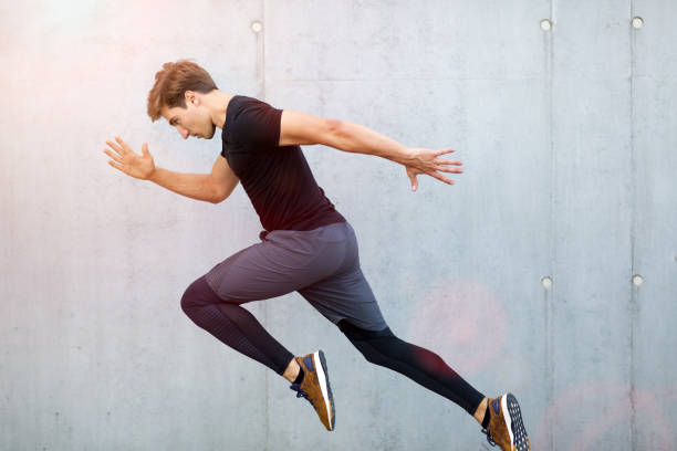 istock Man running in urban area 1039688692