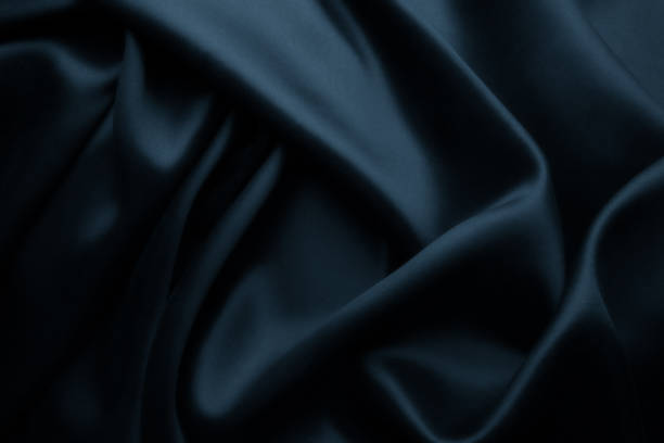 istock Blue satin silk, elegant fabric for backgrounds 1039709108