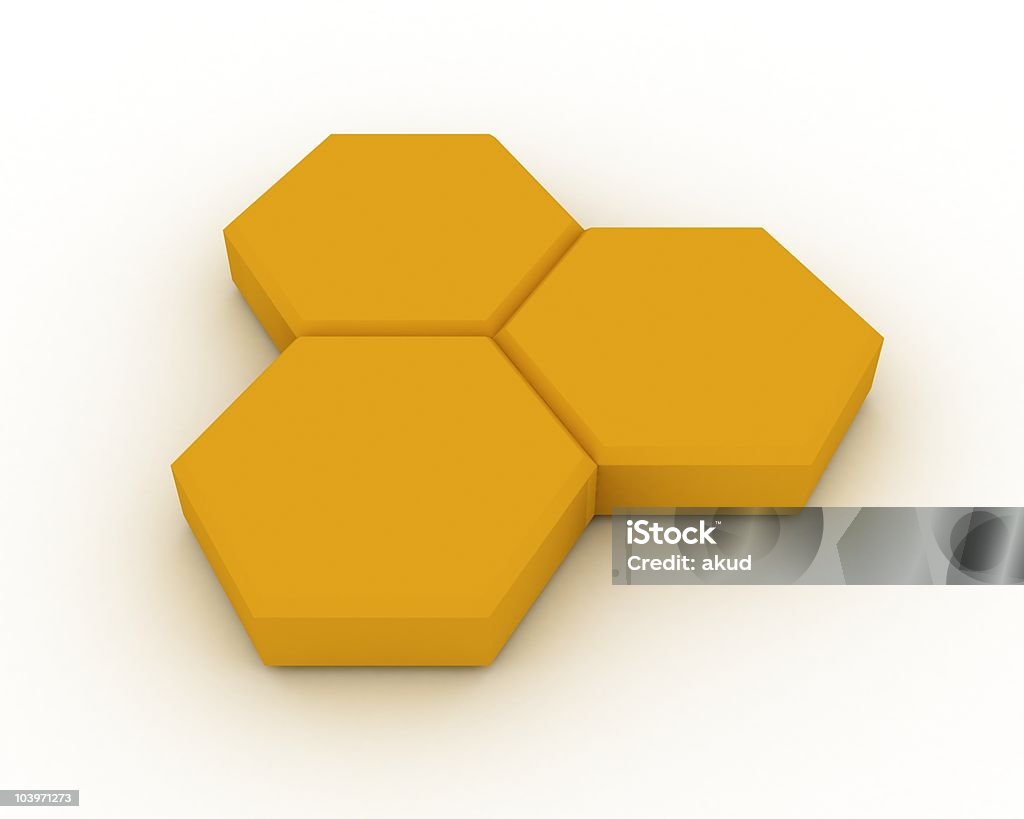 Células de mel - Foto de stock de Hexágono royalty-free