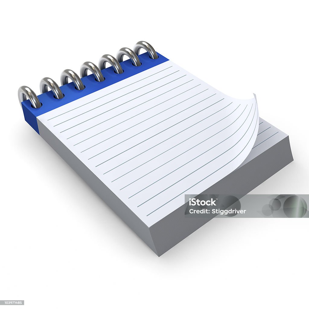 Blank notepad  Blank Stock Photo