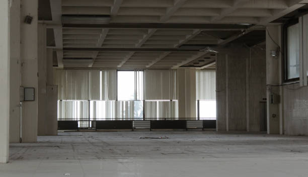 istock Abandoned  old Hellinikon Airport lounge in Athens 1039722788