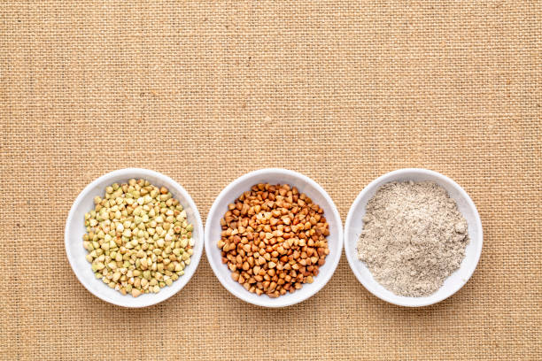 istock buckwheat groats, kasha and flour 1039722908