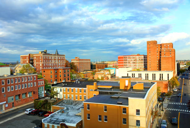 downtown bridgeport - fairfield connecticut zdjęcia i obrazy z banku zdjęć