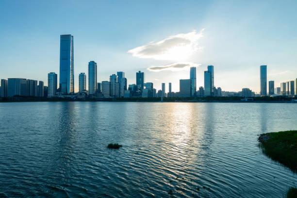 istock Lake and city 1039738630