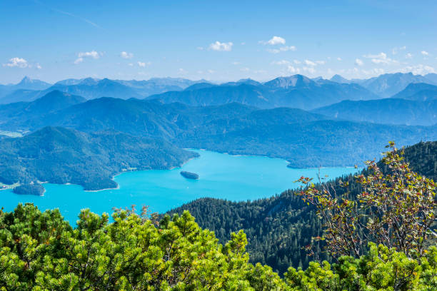 istock View from Mountain Herzogstand to Lake Walchen(walchensee) 1039739064