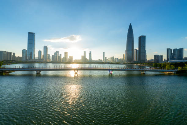 istock Lake and city 1039740198