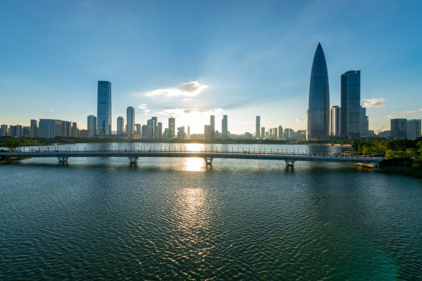 istock Lake and city 1039740752