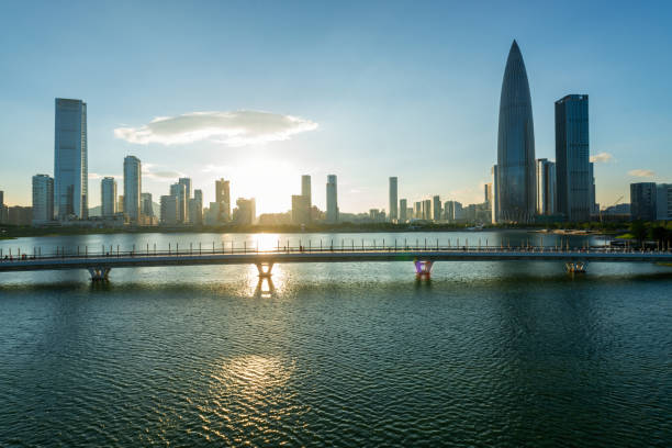 istock Lake and city 1039750544