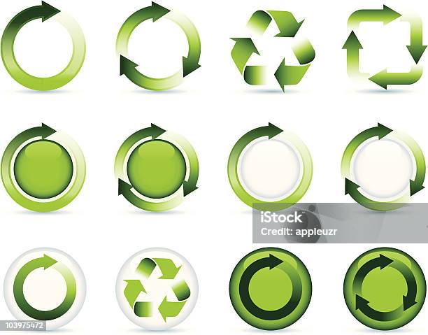 Ilustración de Reciclar Iconos Y Símbolos y más Vectores Libres de Derechos de Color - Tipo de imagen - Color - Tipo de imagen, Conservación del ambiente, Cuestiones ambientales