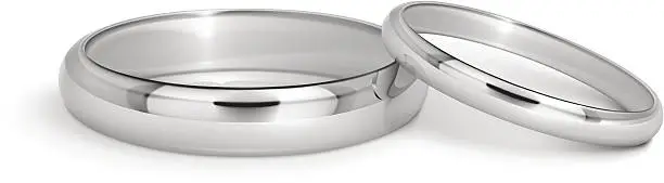 Vector illustration of Wedding rings