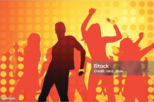 Clublife Stock Vektor Art und mehr Bilder von Tanzfläche - Tanzfläche, Musik, Retrostil