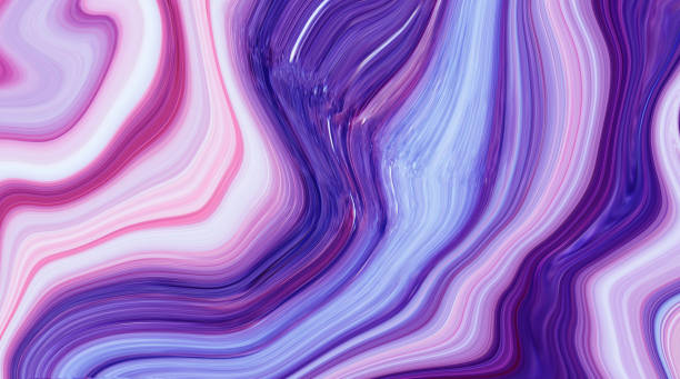 istock Marble ink colorful. Purple marble pattern texture abstract background. can be used for background or wallpaper 1039757776