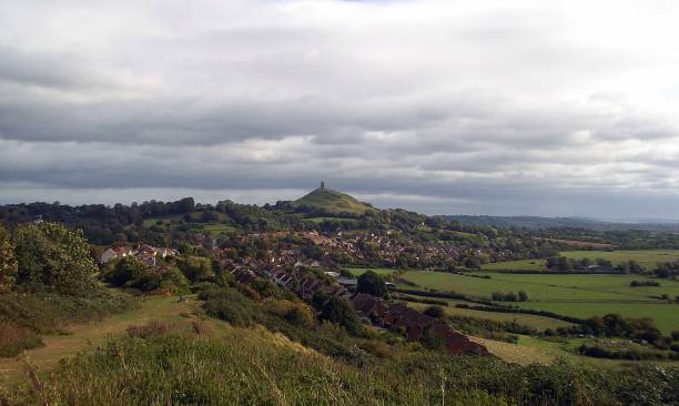 istock Wearyall Hill and Town. 1039778260
